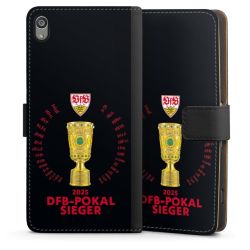 Sideflip mit langer Lasche schwarz