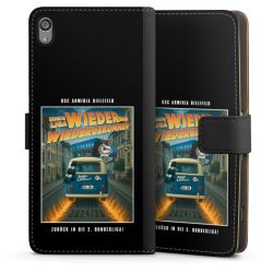 Sideflip mit langer Lasche schwarz