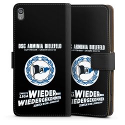 Sideflip mit langer Lasche schwarz