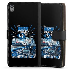 Sideflip mit langer Lasche schwarz