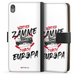 Sideflip mit langer Lasche schwarz