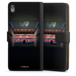 Sideflip mit langer Lasche schwarz