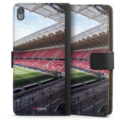 Sideflip mit langer Lasche schwarz