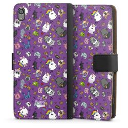 Sideflip mit langer Lasche schwarz