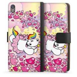 Sideflip mit langer Lasche schwarz