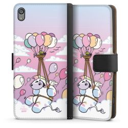 Sideflip mit langer Lasche schwarz