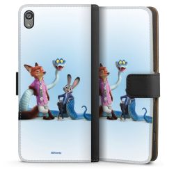 Sideflip Fodral med flap svart