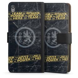 Sideflip mit langer Lasche schwarz