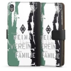 Sideflip mit langer Lasche schwarz