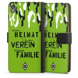 Sideflip mit langer Lasche schwarz