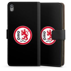 Sideflip mit langer Lasche schwarz