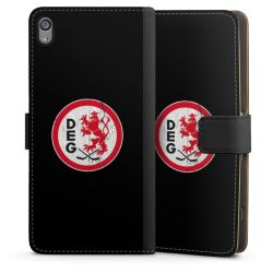 Sideflip mit langer Lasche schwarz