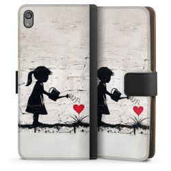 Sideflip Fodral med flap svart