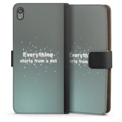 Sideflip Fodral med flap svart