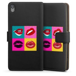 Sideflip Fodral med flap svart