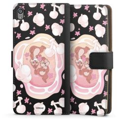 Sideflip mit langer Lasche schwarz