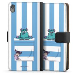 Sideflip mit langer Lasche schwarz