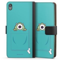 Sideflip mit langer Lasche schwarz