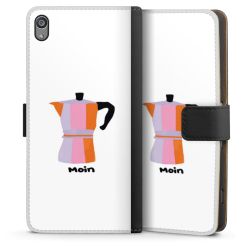 Sideflip mit langer Lasche schwarz