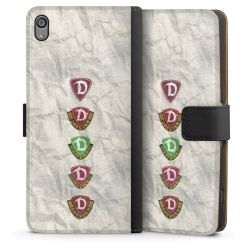 Sideflip mit langer Lasche schwarz