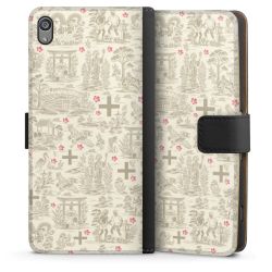 Sideflip mit langer Lasche schwarz