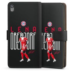 Sideflip mit langer Lasche schwarz