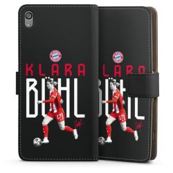 Sideflip mit langer Lasche schwarz