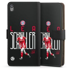 Sideflip mit langer Lasche schwarz