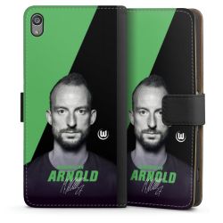 Sideflip mit langer Lasche schwarz