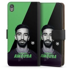 Sideflip mit langer Lasche schwarz