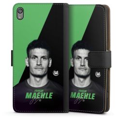 Sideflip mit langer Lasche schwarz