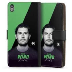 Sideflip mit langer Lasche schwarz