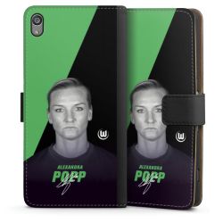 Sideflip mit langer Lasche schwarz