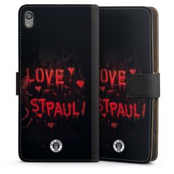 Sideflip mit langer Lasche schwarz