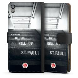 Sideflip mit langer Lasche schwarz