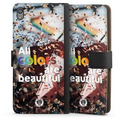 Sideflip mit langer Lasche schwarz