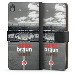 Sideflip mit langer Lasche schwarz