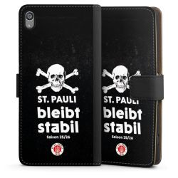 Sideflip mit langer Lasche schwarz