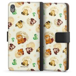 Sideflip mit langer Lasche schwarz