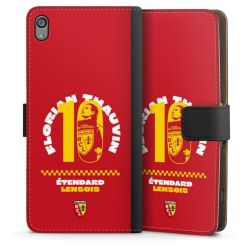 Sideflip mit langer Lasche schwarz