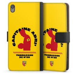 Sideflip mit langer Lasche schwarz