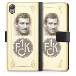 Sideflip mit langer Lasche schwarz