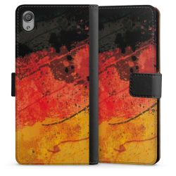 Sideflip mit langer Lasche schwarz