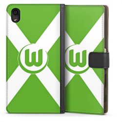 Sideflip mit langer Lasche schwarz