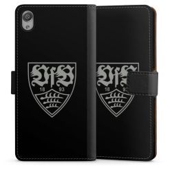 Sideflip mit langer Lasche schwarz