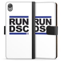 Sideflip mit langer Lasche schwarz