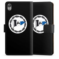 Sideflip mit langer Lasche schwarz