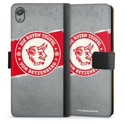 Sideflip mit langer Lasche schwarz