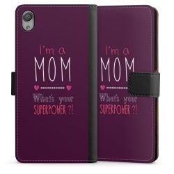 Sideflip mit langer Lasche schwarz