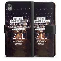 Sideflip mit langer Lasche schwarz